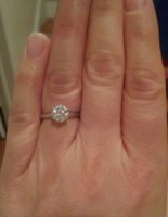 tiffany 0.4 carat diamond ring