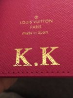 Happy With Louis Vuitton's Complimentary Hot Stamping Service - La