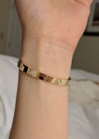 cartier love bracelet size 14