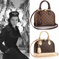 The Vintage Bar - NEW STYLES ADDED! Louis Vuitton's Alma was custom  designed for Coco Chanel in 1925, but was not released to the public until  1930, when she gave her permission.