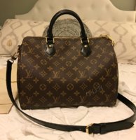 What's in my Louis Vuitton world tour Speedy/ switch out of my 25b