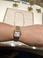 Cartier Panthere Gold Watch 