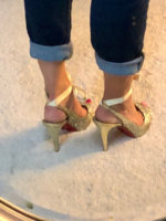 how to keep slingbacks from slipping off heel