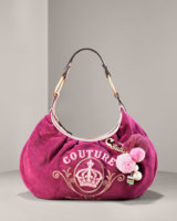 juicy betsy velour fushia hobo 165.jpg