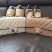 Chanel Beige Caviar Medium Classic Double Flap Bag, myGemma, QA