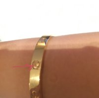 lost screw for cartier love bracelet