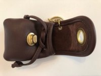 COACH VINTAGE RARE BROWN LEATHER Mini Daypack:Backpack:Coin Key Fob 7253 NIB 3.jpg