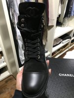 chanel 2018 combat boots