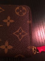 I bought this bag on the LV website and noticed the stitching on the heat  stamp is visibly crooked. Is it normal for this to be this way? It just  seems like