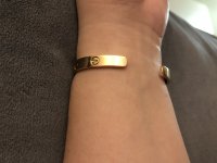 cartier love cuff review