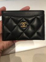 Chanel Lambskin Card Holder - Review / Wear and Tear 