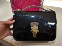 Louis Vuitton Cherrywood BB in Black Vernis review 