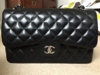 chanel lambskin wear and tear