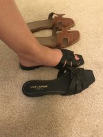 YSL Nu Pieds (Amber) - anyone else loving them? | PurseForum