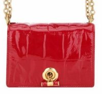 deep red Yves Saint Laurent chain bag.jpg