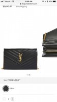 YSL Small Kate vs Large WOC