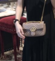 gucci marmont flap small review