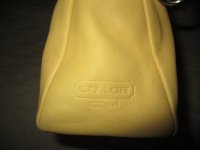 Coach yellow pouch 003.JPG