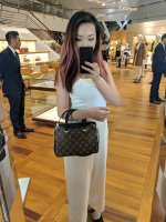 My LV try-on day!