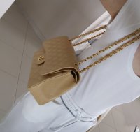 Small White Chanel Classic Flap Review - Caring for a white bag! 