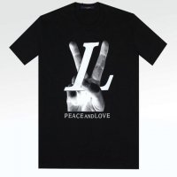 Louis Vuitton White Peace & Love Tee