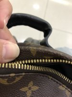 Totally MM NM Monogram canvas peeling : r/Louisvuitton