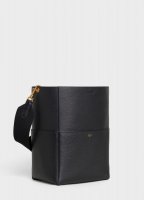Celine Sangle Bucket Bag in Black Soft Grained Calfskin 189593AH4.38NO_2_SPR19_121120.jpg