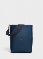 Sangle Bucket Bag in Abyss Blue Soft Grained Calfskin 189593AH4.07AY_1_SPR19_144988.jpg