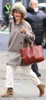 keri russell leather bag