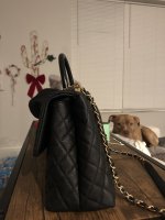 bag strap pearl and chain crossbody chanel