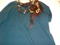 CIMG8827 teal top Tyger Tyger beaded necklace Jan 2019.jpg