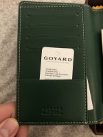 REVIEW) Goyard Passport Holder : r/DesignerReps