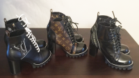 MY LOUIS VUITTON BOOTS(STAR TRAIL & LAUREATE DESERT BOOTS)~REVIEW, SIZING,  CARE, MY THOUGHTS, ETC 