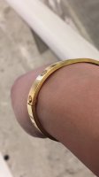 LOVE bracelet is bent - advise please 