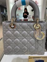 lady dior pearl grey