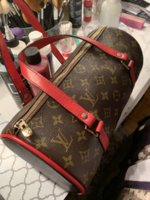 Louis Vuitton #Neverfull in for a clean, edge paint, and change