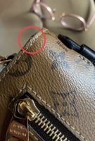 LOUIS VUITTON AGENDA MELTED GLAZING , PEELING ,POOR QUALITY, WHAT