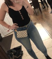 DIY BELT BAG/FANNY PACK, LV Mini Pochette + Pochette Metis Strap