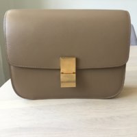 Celine box light camel sale