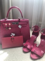 Tickled Pink with a Dash of Hermès Rose Pourpre - PurseBop