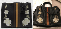 la*mya*boutique fake coach embroidered floral rogue front vs authentic.png