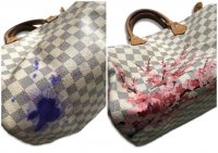 I found the LV Neverfull MM for $600. It's been hot stamped & the pouch is  missing and has an ink stain on the interior. Is it worth it? : r/ Louisvuitton