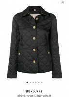 Sizing of Burberry quilted jacket | PurseForum