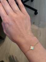vca sweet alhambra bracelet