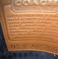 Coach? british tan flap bag Bedford? Sonoma lining serial _5A-5265 creed.jpg