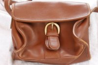 Coach? british tan flap bag Bedford? Sonoma lining serial _5A-5265 front 2.jpg