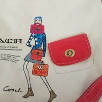 ladybugsmom18 fake coach bonnie canvas tote C06Q-10105 front pocket.jpg
