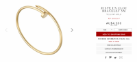 cartier juste un clou price increase