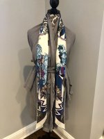 hermes giant triangle scarf