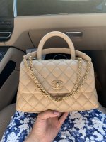 Chanel Coco Handle Bronze 19A